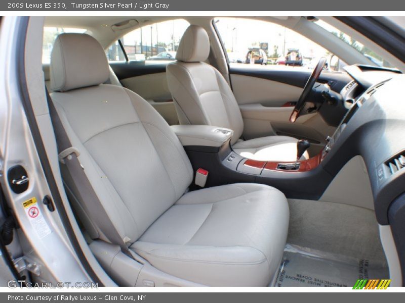 Tungsten Silver Pearl / Light Gray 2009 Lexus ES 350