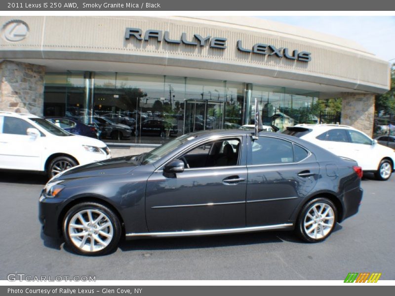 Smoky Granite Mica / Black 2011 Lexus IS 250 AWD