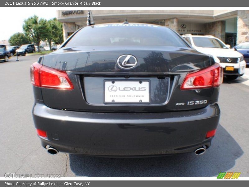 Smoky Granite Mica / Black 2011 Lexus IS 250 AWD