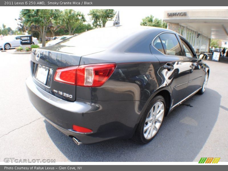 Smoky Granite Mica / Black 2011 Lexus IS 250 AWD