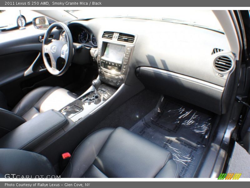Smoky Granite Mica / Black 2011 Lexus IS 250 AWD