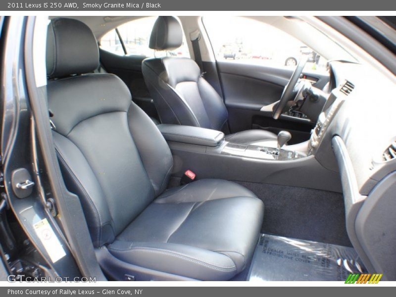 Smoky Granite Mica / Black 2011 Lexus IS 250 AWD