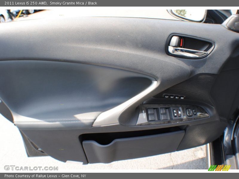 Smoky Granite Mica / Black 2011 Lexus IS 250 AWD