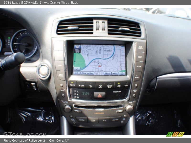 Smoky Granite Mica / Black 2011 Lexus IS 250 AWD