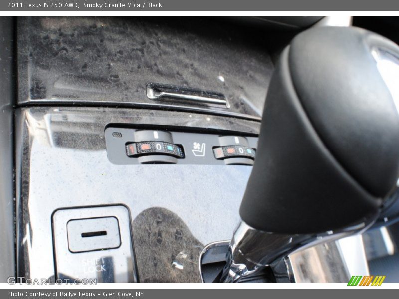 Smoky Granite Mica / Black 2011 Lexus IS 250 AWD