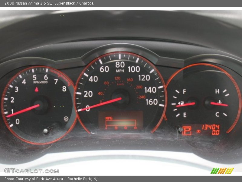 Super Black / Charcoal 2008 Nissan Altima 2.5 SL
