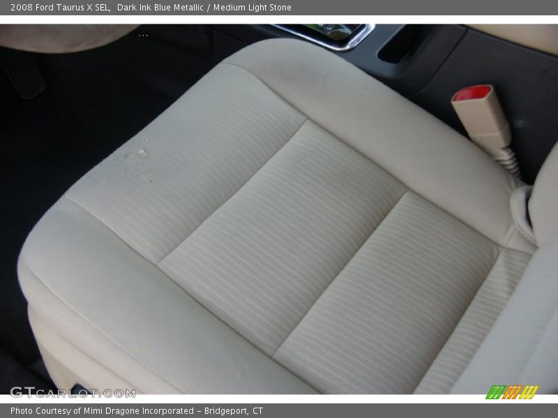 Dark Ink Blue Metallic / Medium Light Stone 2008 Ford Taurus X SEL