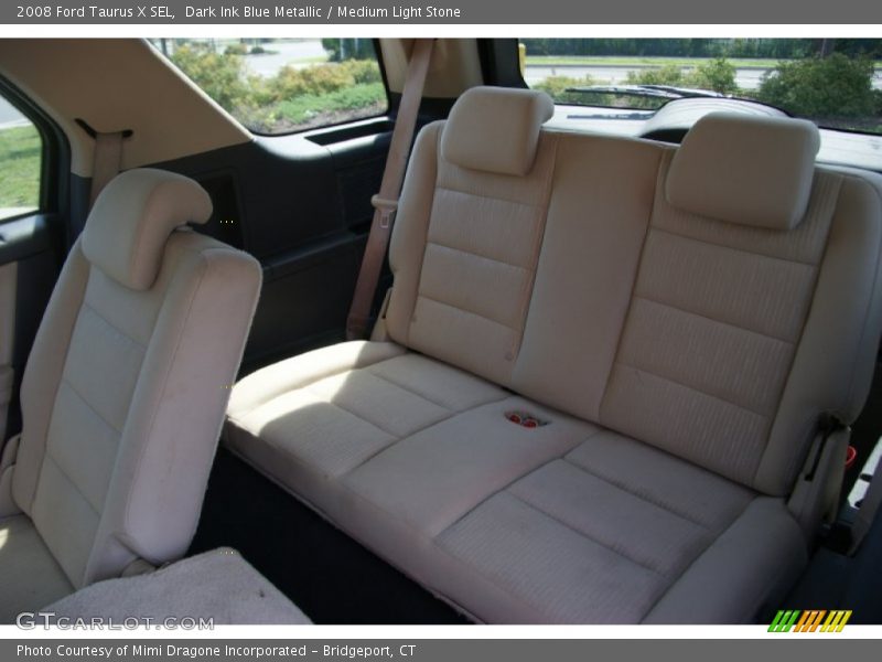 Dark Ink Blue Metallic / Medium Light Stone 2008 Ford Taurus X SEL