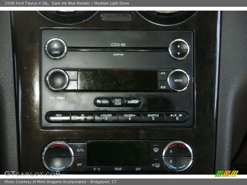 Dark Ink Blue Metallic / Medium Light Stone 2008 Ford Taurus X SEL