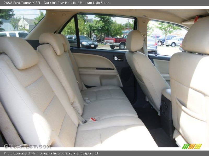 Dark Ink Blue Metallic / Medium Light Stone 2008 Ford Taurus X SEL