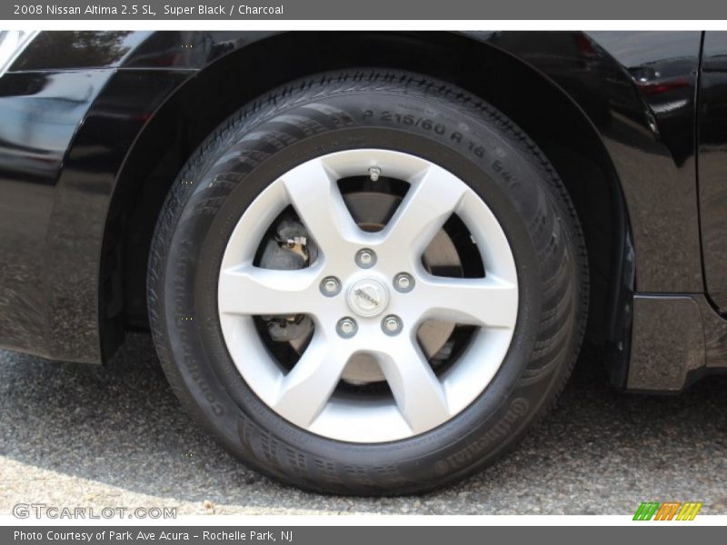 Super Black / Charcoal 2008 Nissan Altima 2.5 SL
