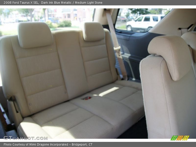 Dark Ink Blue Metallic / Medium Light Stone 2008 Ford Taurus X SEL