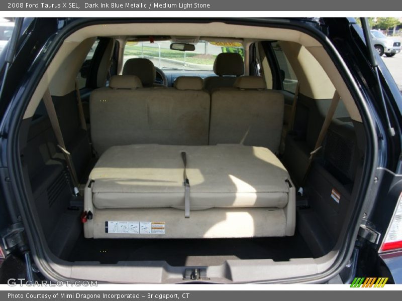 Dark Ink Blue Metallic / Medium Light Stone 2008 Ford Taurus X SEL