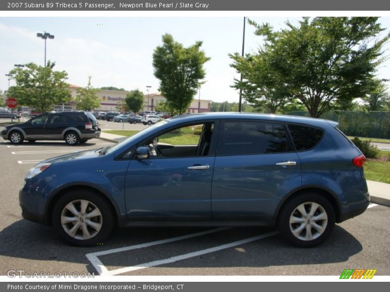 Newport Blue Pearl / Slate Gray 2007 Subaru B9 Tribeca 5 Passenger