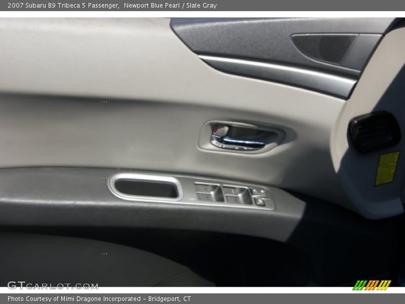 Newport Blue Pearl / Slate Gray 2007 Subaru B9 Tribeca 5 Passenger