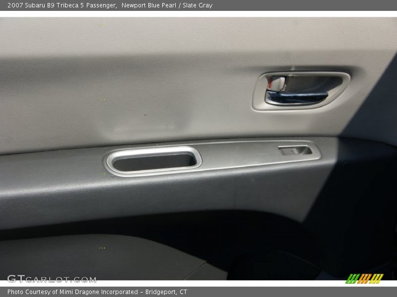 Newport Blue Pearl / Slate Gray 2007 Subaru B9 Tribeca 5 Passenger