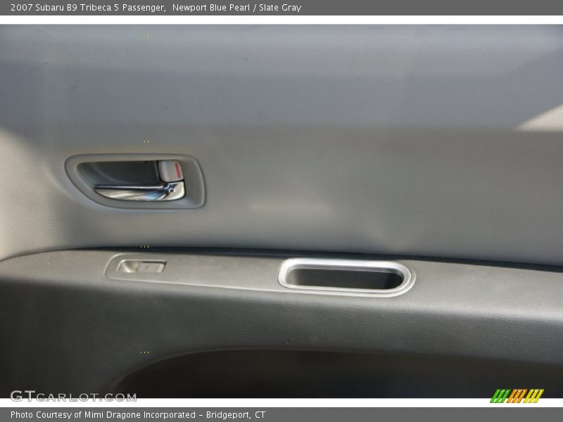 Newport Blue Pearl / Slate Gray 2007 Subaru B9 Tribeca 5 Passenger