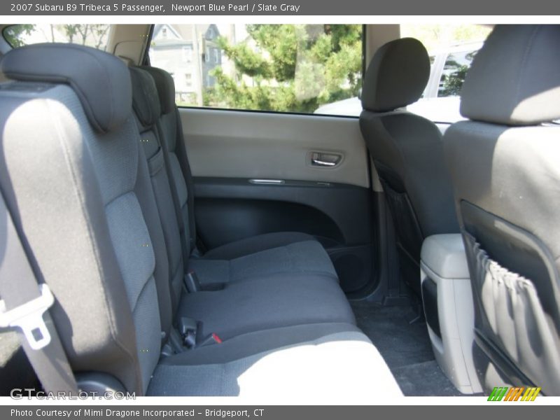 Newport Blue Pearl / Slate Gray 2007 Subaru B9 Tribeca 5 Passenger