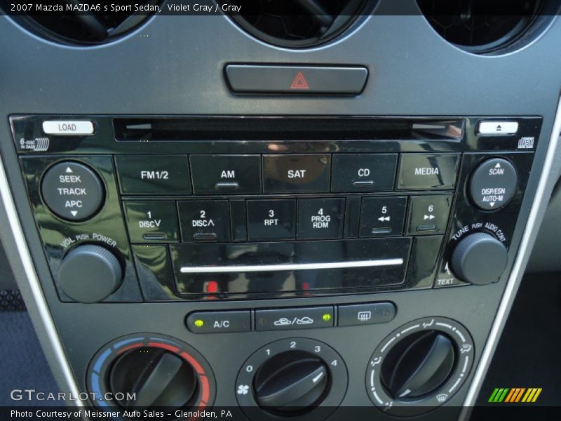 Controls of 2007 MAZDA6 s Sport Sedan