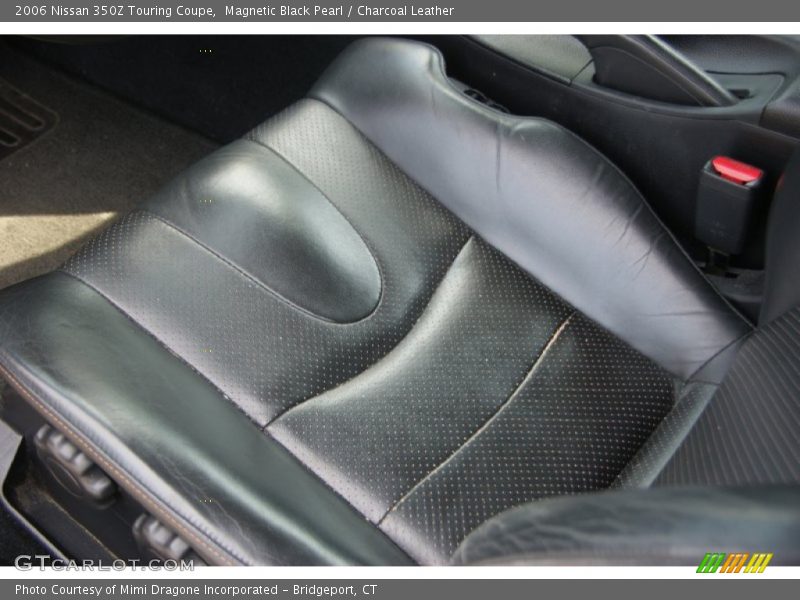 Magnetic Black Pearl / Charcoal Leather 2006 Nissan 350Z Touring Coupe