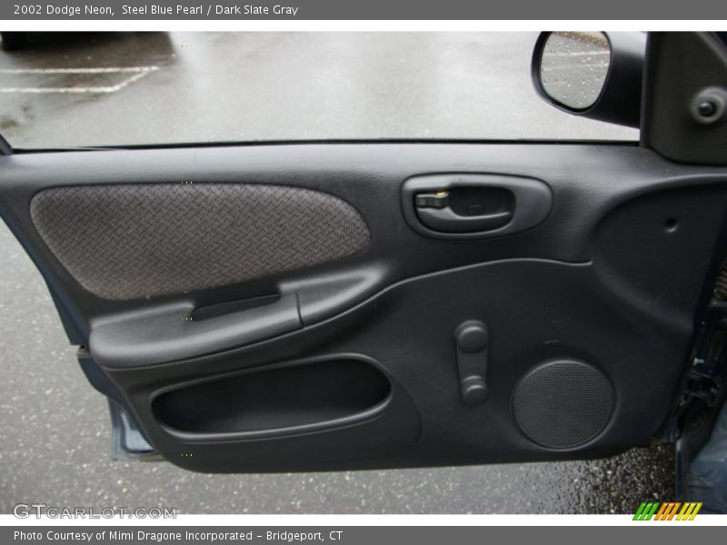 Steel Blue Pearl / Dark Slate Gray 2002 Dodge Neon