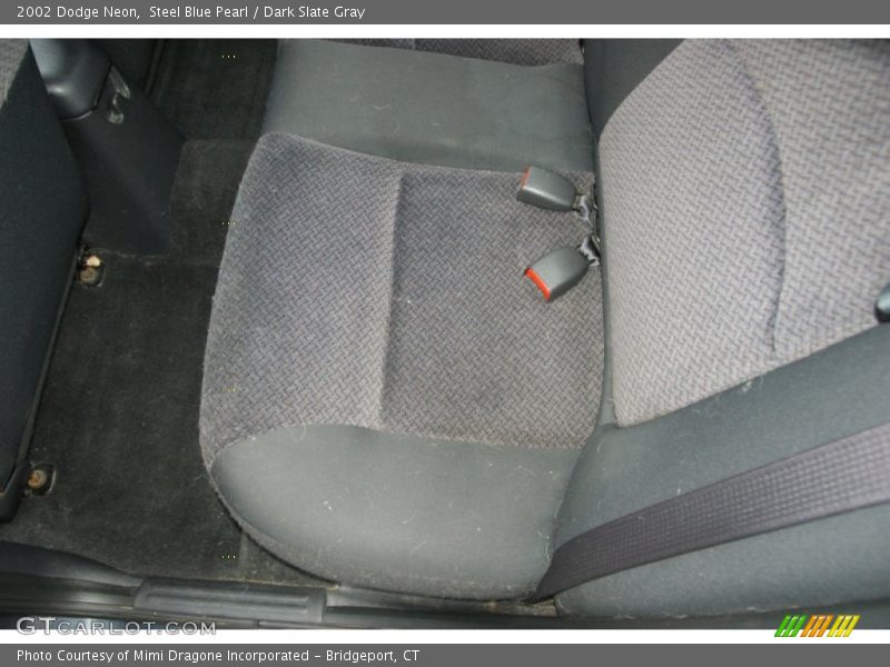 Steel Blue Pearl / Dark Slate Gray 2002 Dodge Neon