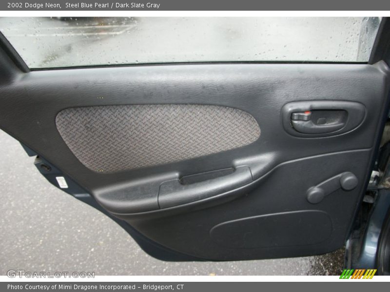 Steel Blue Pearl / Dark Slate Gray 2002 Dodge Neon