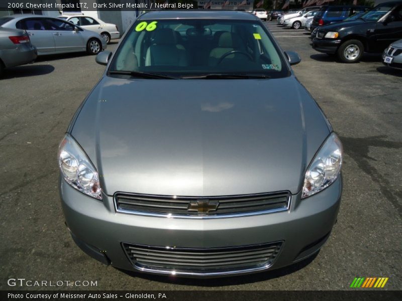 Dark Silver Metallic / Neutral Beige 2006 Chevrolet Impala LTZ