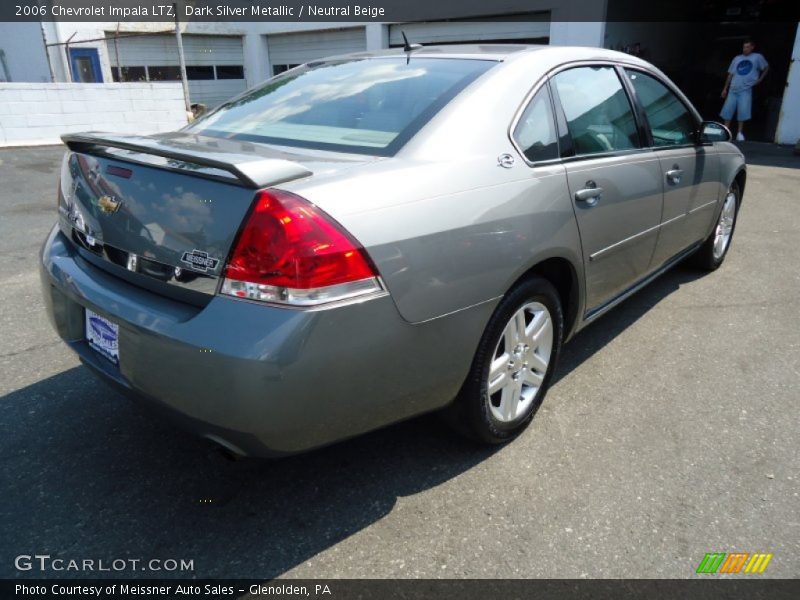 Dark Silver Metallic / Neutral Beige 2006 Chevrolet Impala LTZ