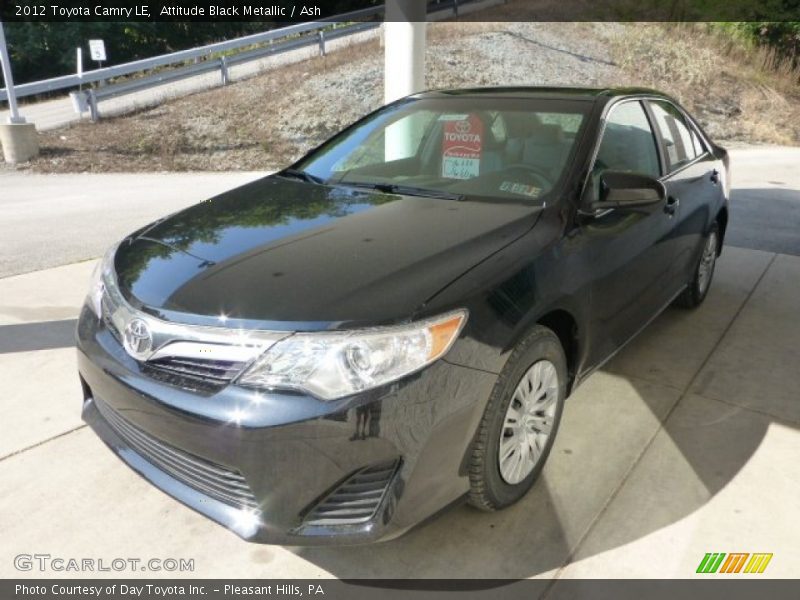 Attitude Black Metallic / Ash 2012 Toyota Camry LE
