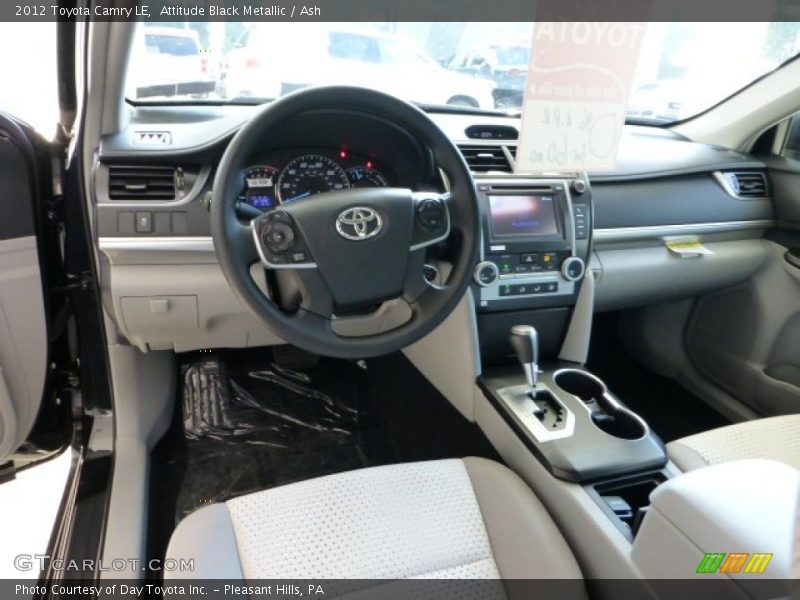 Attitude Black Metallic / Ash 2012 Toyota Camry LE