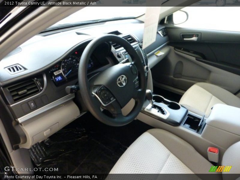Attitude Black Metallic / Ash 2012 Toyota Camry LE