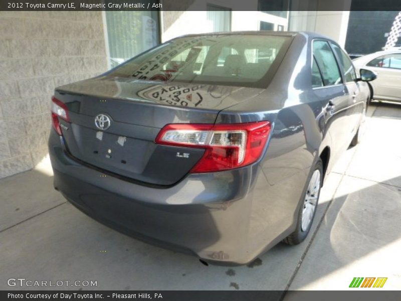 Magnetic Gray Metallic / Ash 2012 Toyota Camry LE