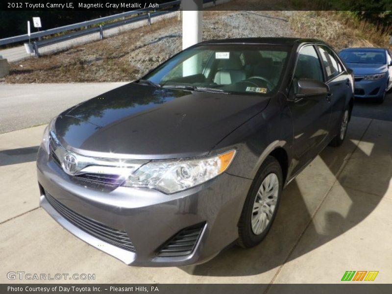 Magnetic Gray Metallic / Ash 2012 Toyota Camry LE