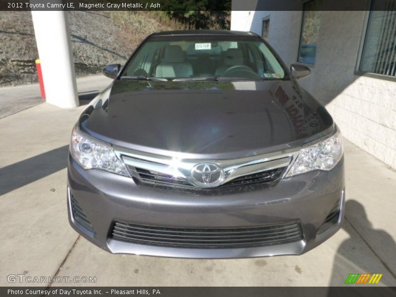 Magnetic Gray Metallic / Ash 2012 Toyota Camry LE