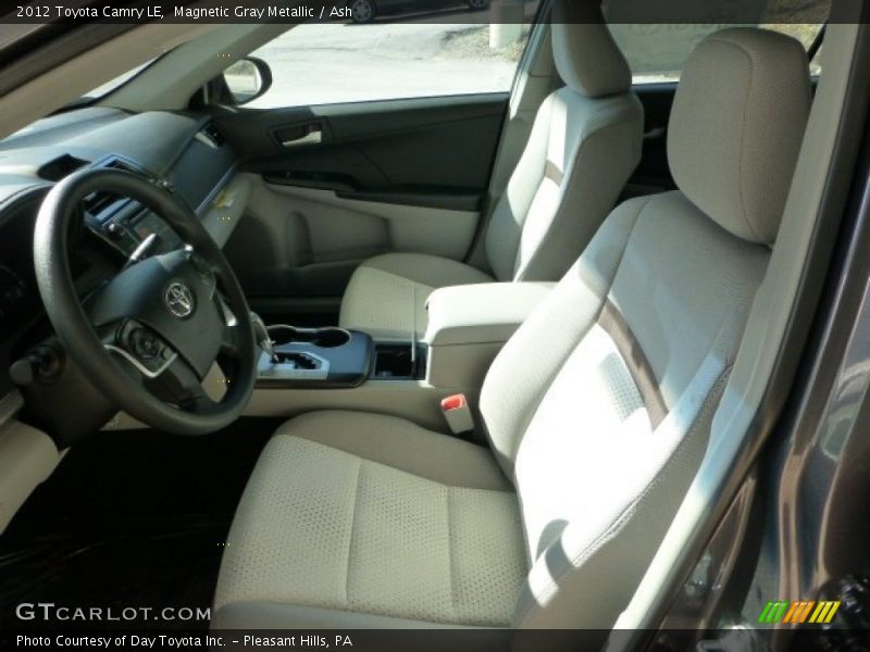 Magnetic Gray Metallic / Ash 2012 Toyota Camry LE