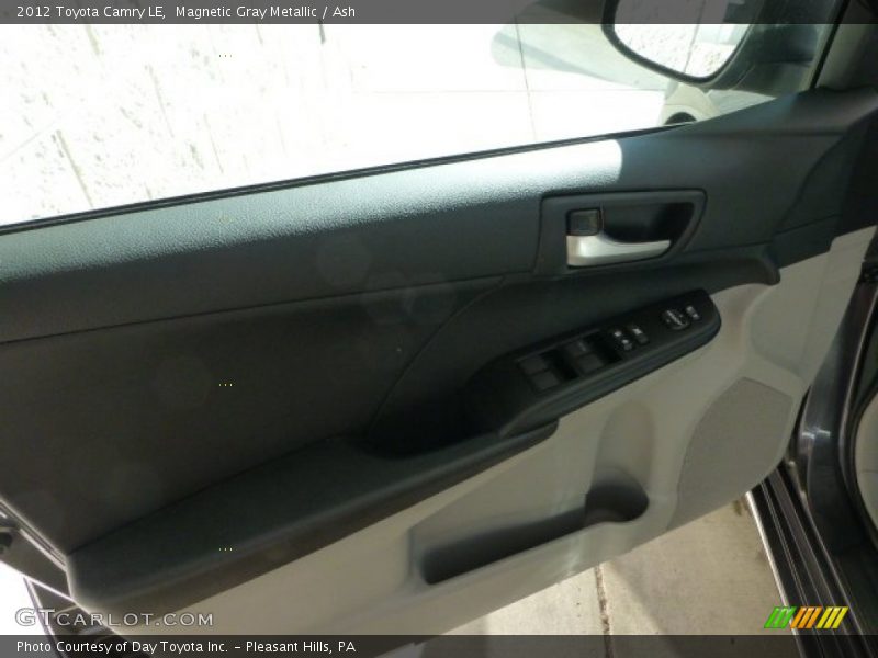 Magnetic Gray Metallic / Ash 2012 Toyota Camry LE