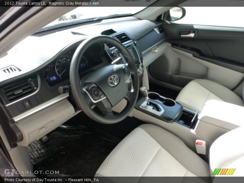 Magnetic Gray Metallic / Ash 2012 Toyota Camry LE