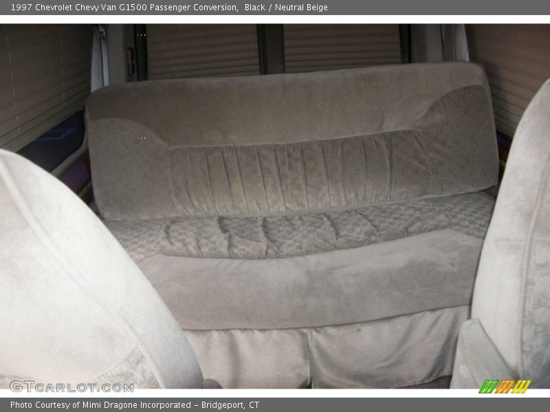 Black / Neutral Beige 1997 Chevrolet Chevy Van G1500 Passenger Conversion