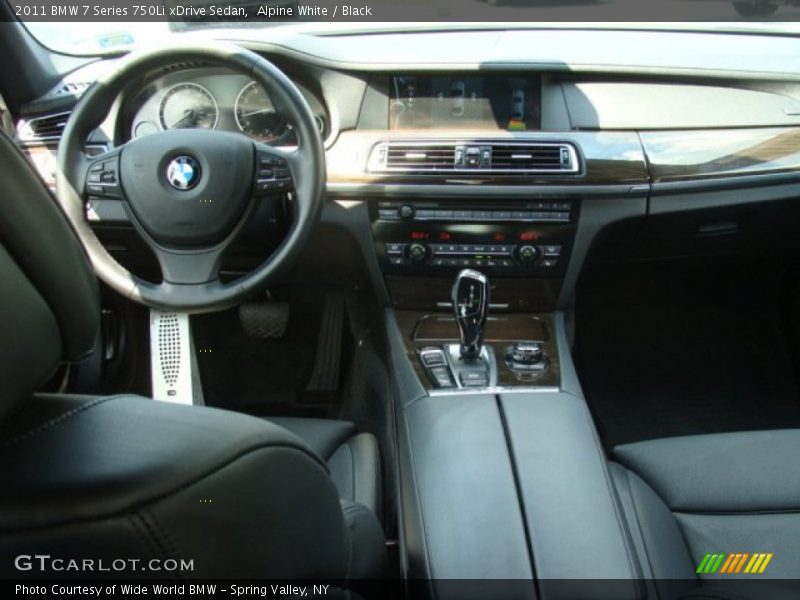 Alpine White / Black 2011 BMW 7 Series 750Li xDrive Sedan