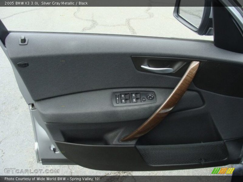 Silver Gray Metallic / Black 2005 BMW X3 3.0i