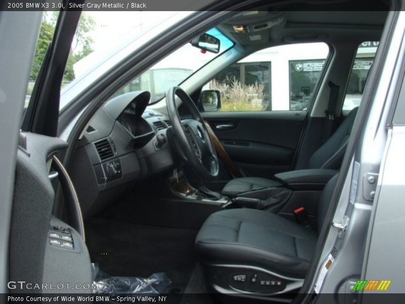 Silver Gray Metallic / Black 2005 BMW X3 3.0i