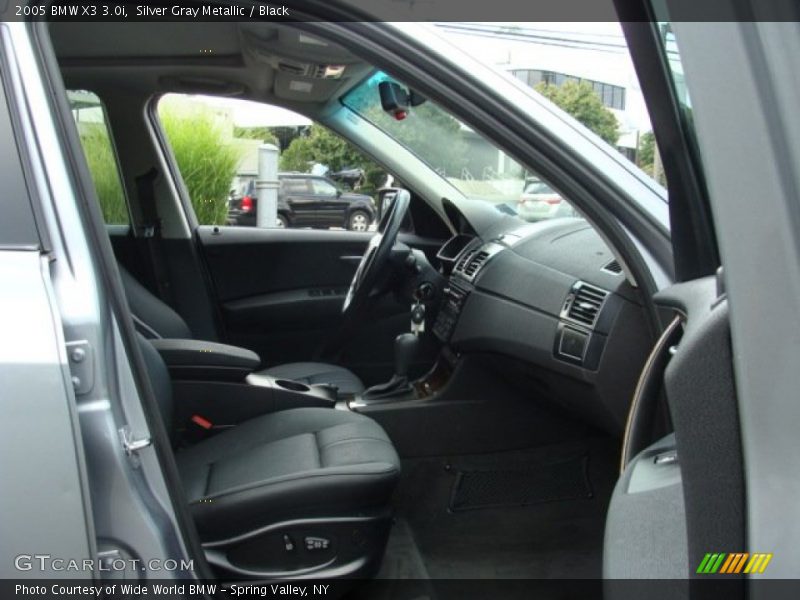 Silver Gray Metallic / Black 2005 BMW X3 3.0i