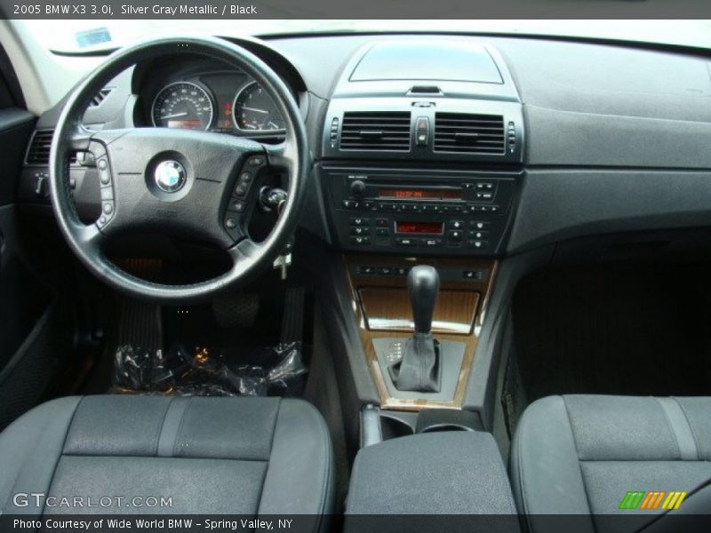 Silver Gray Metallic / Black 2005 BMW X3 3.0i