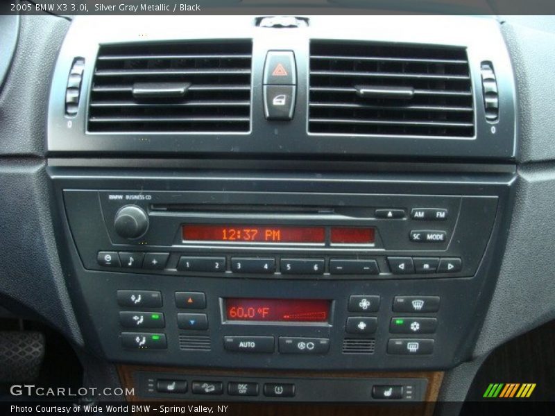 Silver Gray Metallic / Black 2005 BMW X3 3.0i