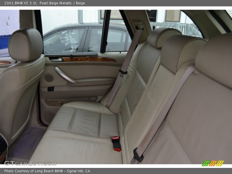 Pearl Beige Metallic / Beige 2001 BMW X5 3.0i