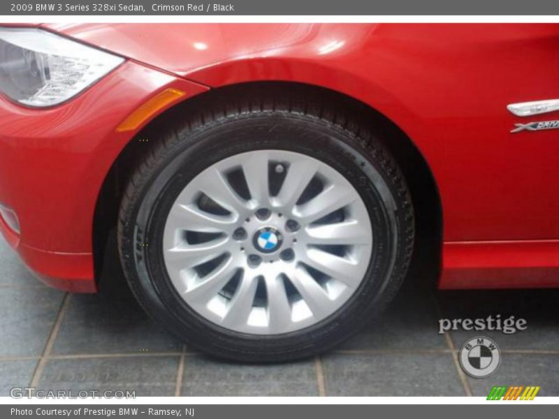 Crimson Red / Black 2009 BMW 3 Series 328xi Sedan