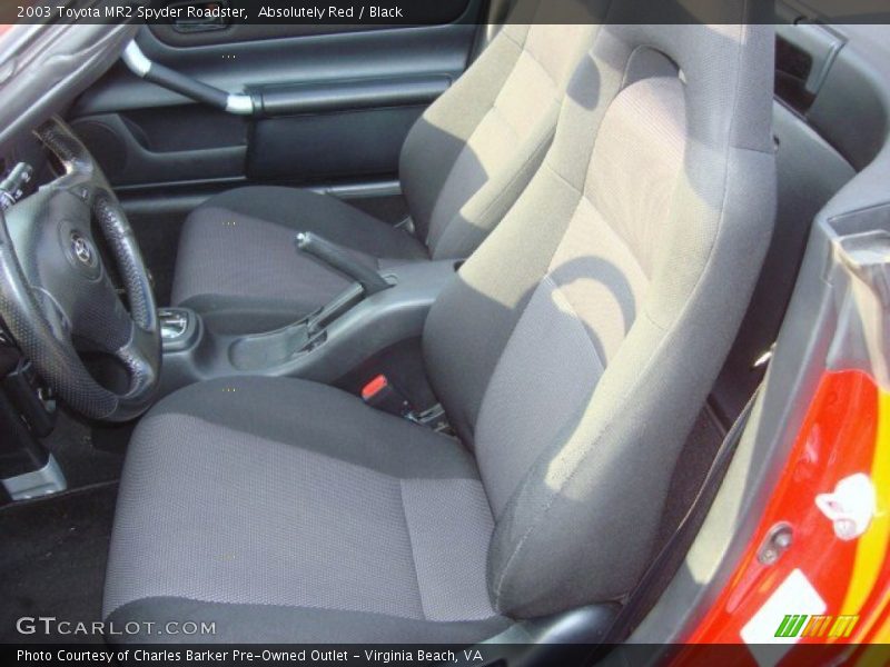 Absolutely Red / Black 2003 Toyota MR2 Spyder Roadster