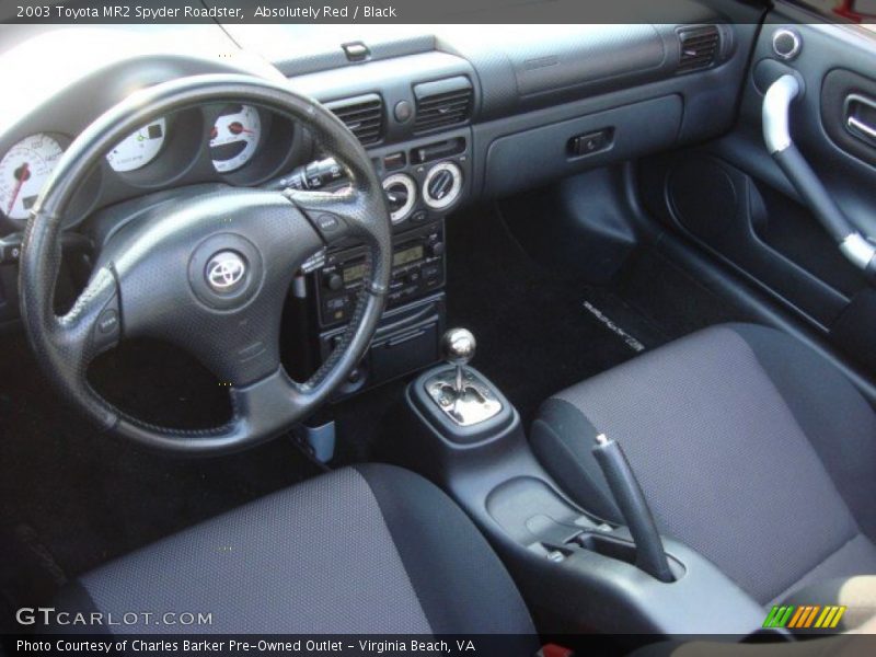 Absolutely Red / Black 2003 Toyota MR2 Spyder Roadster