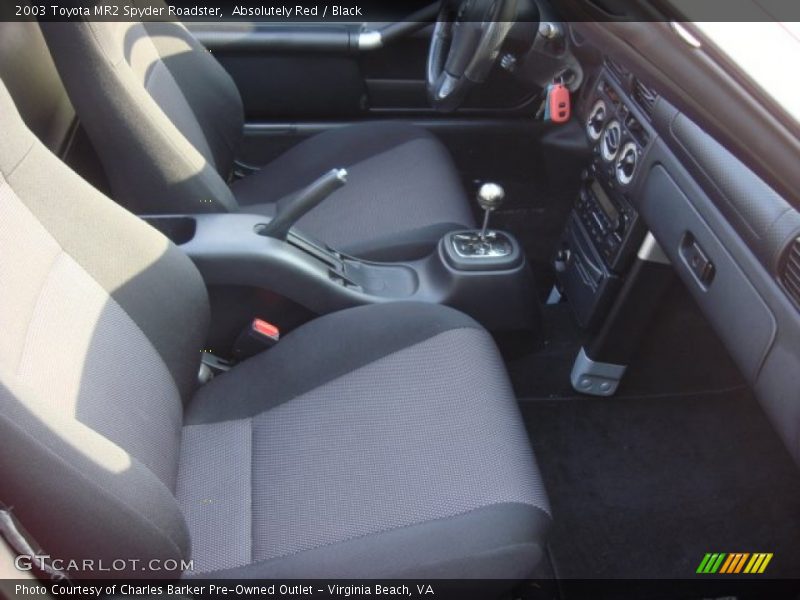 Absolutely Red / Black 2003 Toyota MR2 Spyder Roadster